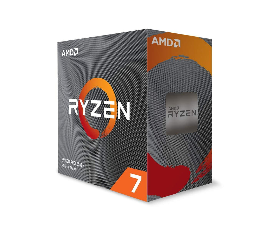 AMD 3000 Series Ryzen 7 3800XT Desktop Processor 8 cores 16 Threads 36MB Cache 3.9GHz Upto 4.7GHz AM4 Socket 400 & 500 Series Chipset (100-100000279WOF)