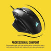 Corsair Nightsword RGB, Performance Tunable FPS/MOBA Gaming Mouse, 18000 DPI - Black, Wired