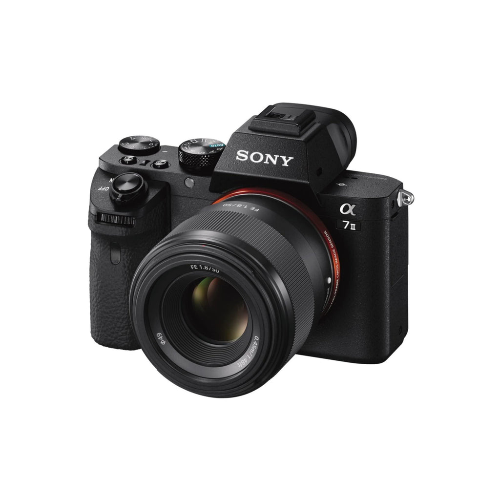 Sony E Mount FE 50mm F1.8 Full-Frame Lens (SEL50F18F) | Standard Prime | for Soft Bokeh