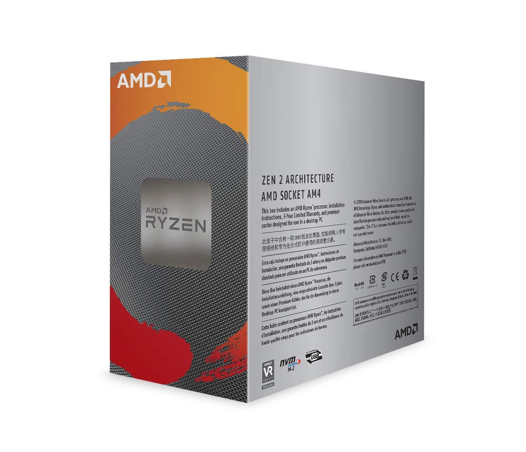 AMD Ryzen 5 3600 Desktop Processor 6 Cores up to 4.2 GHz 35MB Cache Socket AM4 (100-000000031)