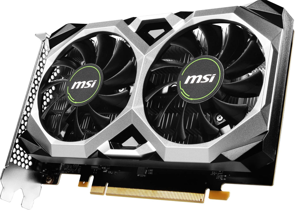 MSI NVIDIA GeForce GTX 1630 Ventus XS 4G OC 4GB GDDR6 64-bit Gaming pci_e_x16 Graphic Card