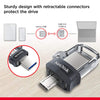 SanDisk Ultra Dual SDDD3-128G-I35 USB 3.0 128GB Flash Drive (Dual Micro-USB and USB 3.0 connectors)