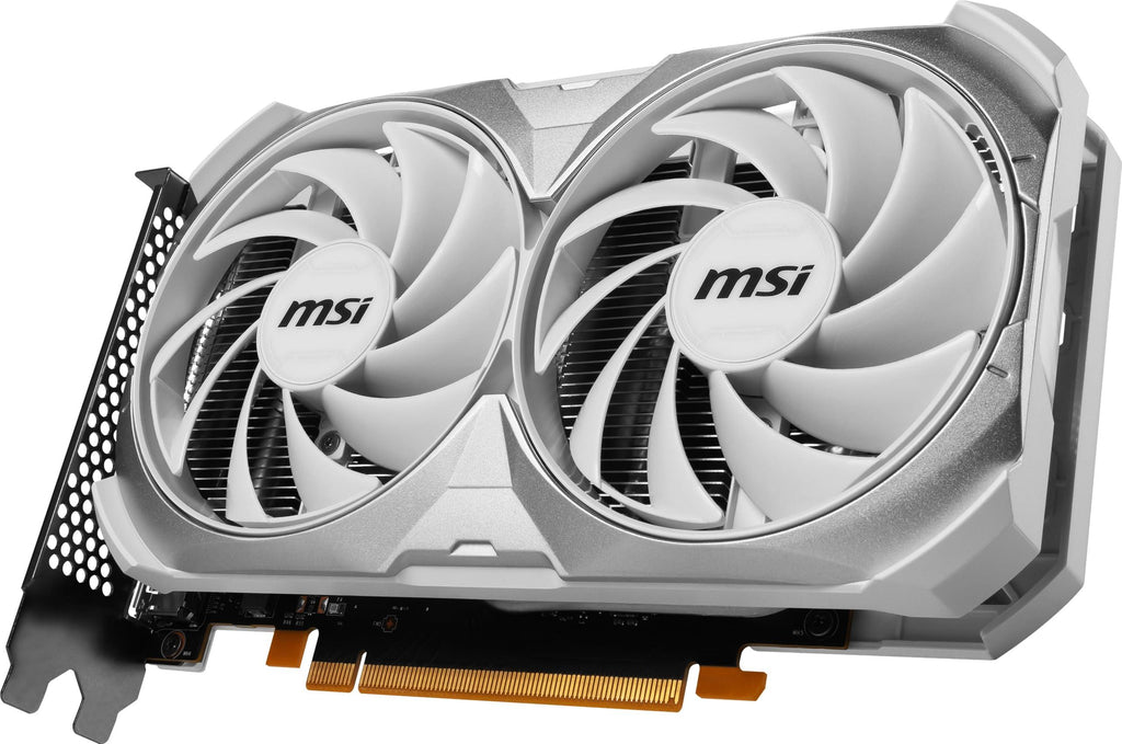 MSI GeForce RTX 4060 VENTUS 2X WHITE 8G OC - 8GB GDDR6 128-Bit HDMI, DP, TORX FAN 4.0, Ada Lovelace Architecture Graphics Card - PCIe x16, GDDR6