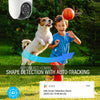 Ezviz by Hikvision | 4MP Outdoor Pan/Tilt Wi-Fi Camera | Smart Night Vision | 360° Coverage | Auto-Tracking | AI Human Detection | Weatherproof Design | Supports MicroSD Card(Upto 512 GB)|White, H8C