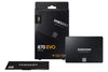 Samsung 870 EVO 2TB SATA 6.35 cm (2.5") Internal Solid State Drive (SSD) (MZ-77E2T0)