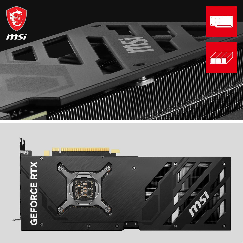 MSI GeForce RTX 4070 Ti SUPER 16G VENTUS 3X OC Graphic Card - NVIDIA GeForce RTX 4070 Ti SUPER GPU, 16GB GDDR6X 256-Bit Memory, 21 Gbps, Pci Express 4 Interface, Upto 2640 MHz, TORX FAN 4.0 - PCIe