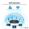 ASUS RT-AX88U AX6000 1 Gbps Dual Band WiFi 6 (802.11ax) (Black) Gaming Router Supporting MU-MIMO and OFDMA Technology, with AiProtection Pro Network Security Powered by Trend Micro & Adaptive QoS