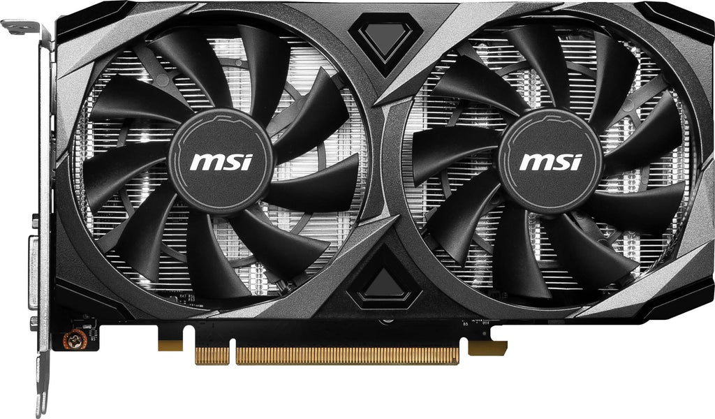 MSI GeForce RTX 3050 Ventus 2X XS 8G OC Gaming Graphics Card - 8GB GDDR6, 1807 MHz, PCI Express Gen 4 x 8, 128-bit, 1x DP v 1.4a, HDMI 2.1 (Supports 4K)