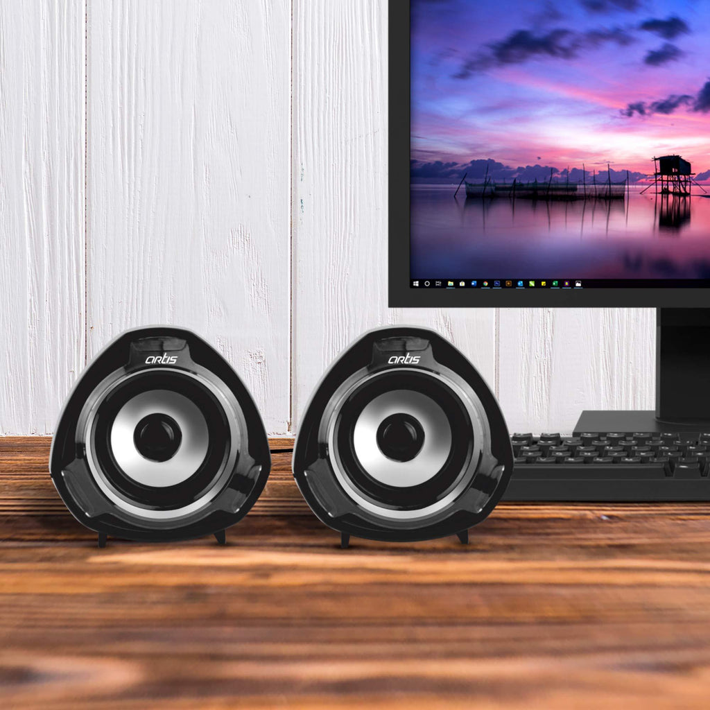 Artis S9 2.0 USB Multimedia Speakers (Black)