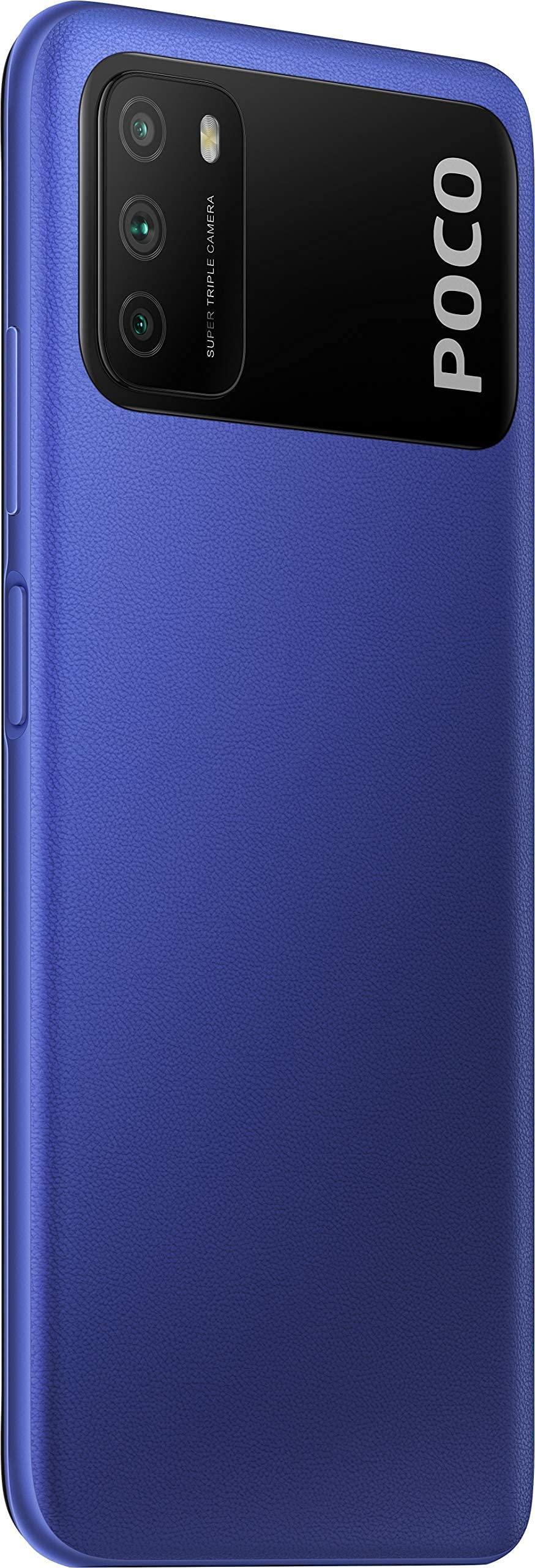 (Refurbished) POCO M3 (Cool Blue, 6GB RAM,128GB Storage) - Triveni World