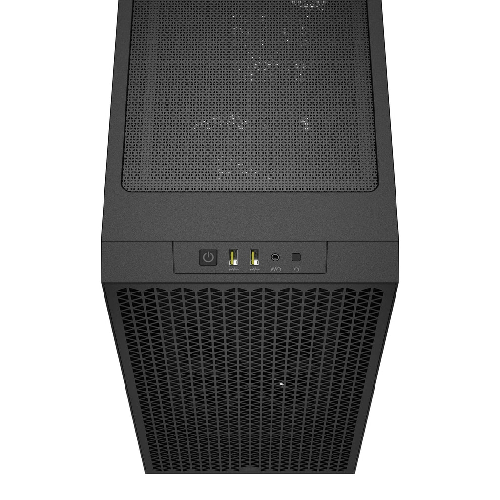 CORSAIR 3000D Airflow Mid-Tower PC Case - Black - 2X SP120 Elite Fans - Four-Slot GPU Support – Fits up to 8X 120mm Fans - High-Airflow Design