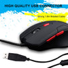 Zebronics Zeb Feather - Premium USB Gaming Mouse with 6 Buttons, Upto 3200 DPI and Anti Slip Mouse Pad