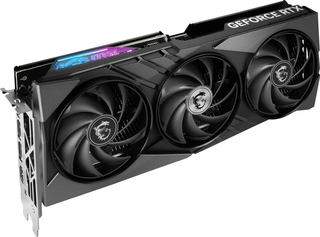 MSI GeForce RTX 4070 Super 12G Gaming X Slim Graphic Card - NVIDIA GeForce RTX 4070 Super GPU, 12GB GDDR6X 192-bit Memory, 21 Gbps, PCI Express 4 Interface, Upto 2640 MHz, TORX Fan 5.0