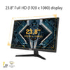 ASUS Tuf Gaming 23.8 Inch 1080P LED Monitor(Vg247Q1A)-Full Hd,165Hz(Supports 144Hz) 1Ms,Extreme Low Motion Blur,Adaptive-Sync,Freesync Premium,Shadow Boost,Speakers,Eye Care,Hdmi,Displayport,Black