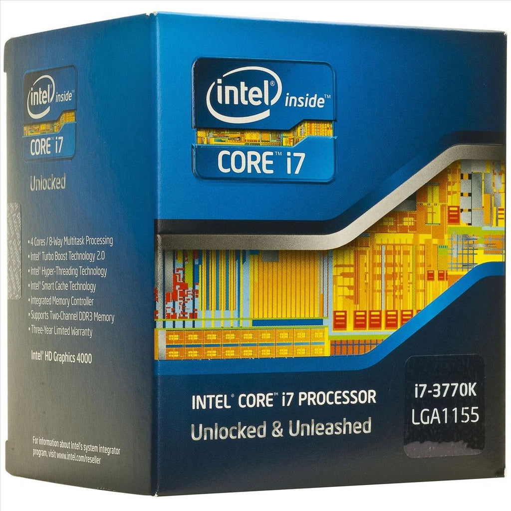 Intel Core i7-3770K Quad-Core Processor 3.5 GHz 8 MB Cache LGA 1155