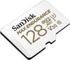 SanDisk 128GB MAX Endurance microSDHC™ Card with Adapter for 4K Video on Dashcams and Video Surveillance Cameras