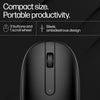 HP 240 Bluetooth Wireless Mouse with 3 Buttons/1600 DPI Red Optical Tracking/Sleek and Ambidextrous/Compatible to Windows 10, macOS, Chrome OS, 3 Years Warranty (Black)