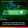 Western Digital WD Green SN350 NVMe 1TB, Upto 3200MB/s, 3 Y Warranty, PCIe Gen 3 NVMe M.2 (2280), Internal Solid State Drive (SSD) (WDS100T3G0C)