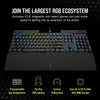 Corsair K70 RGB PRO Mechanical Gaming Keyboard, Backlit RGB LED, Cherry MX Brown Keyswitches, Black