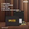 GEONIX SATA 2.5" 256GB Internal Solid State Drive6Gb/s | Fast Performance | Read/Write Speed Upto - 570/500 MB/s | Quad Channel Controller Compatible with PC and Laptop | 5 Years Warranty.