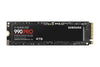 Samsung 990 PRO SSD 4TB PCIe 4.0 M.2 2280 Internal Solid State Hard Drive, Seq. Read Speeds Up to 7,450 MB/s for High End Computing, Gaming, and Heavy Duty Workstations, MZ-V9P4T0B, Black