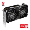 MSI Geforce RTX 4060 Ventus 2X Black 8G Oc 8Gb Gddr6 128-Bit Gaming Graphic Card, pci_e