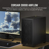 CORSAIR 3000D Airflow Mid-Tower PC Case - Black - 2X SP120 Elite Fans - Four-Slot GPU Support – Fits up to 8X 120mm Fans - High-Airflow Design