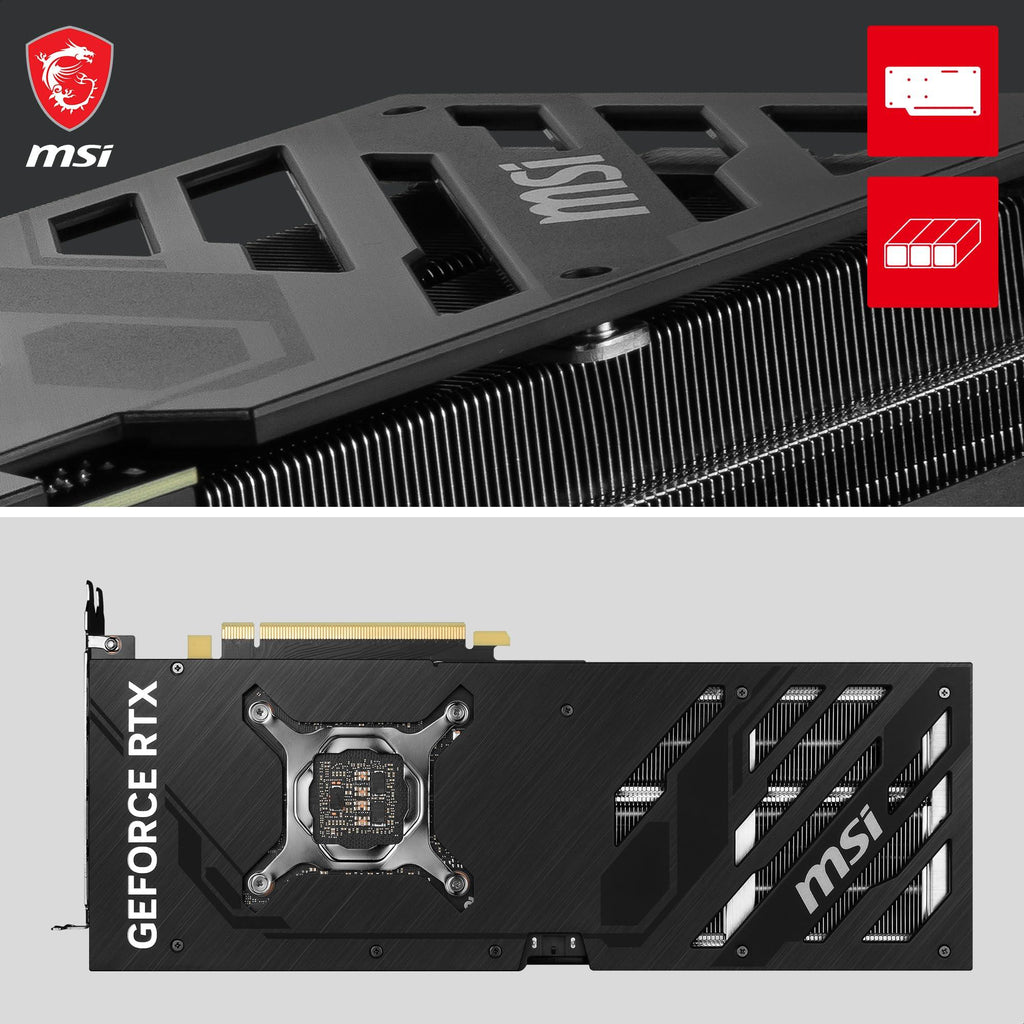 MSI GeForce RTX 4070 Super 12G Ventus 3X OC Graphic Card - NVIDIA GeForce RTX 4070 Super GPU, 12GB GDDR6X 192-bit Memory, 21 Gbps, PCI Express 4 Interface, Upto 2505 MHz, TORX Fan 4.0