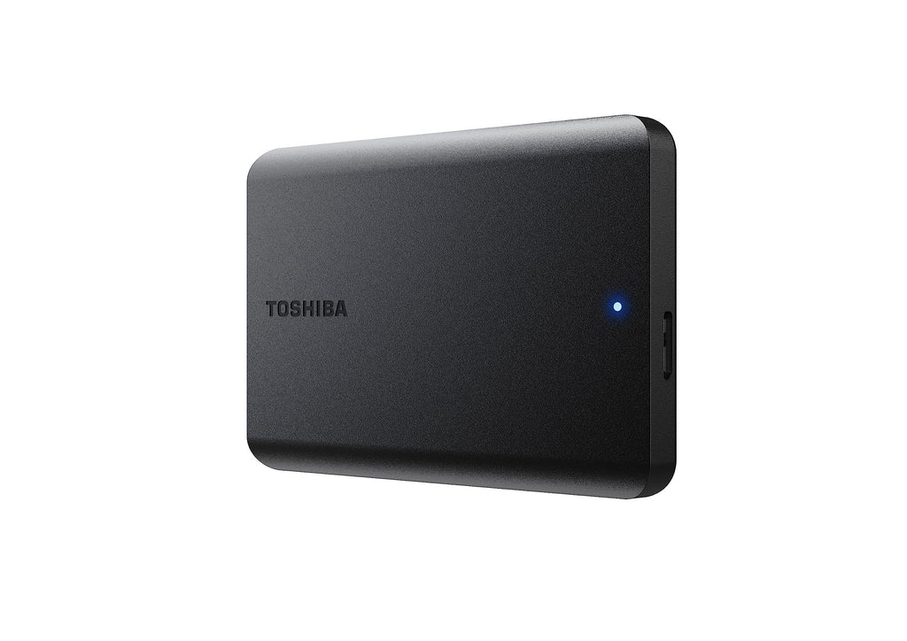 TOSHIBA Canvio Basics 2TB Portable External HDD - USB 3.0 for PC Laptop Windows and Mac, 3 Years Warranty, External Hard Drive - Black