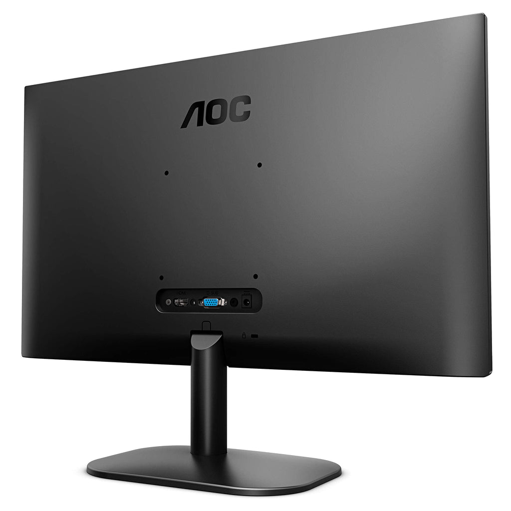 AOC 24B2XH 60.45 cm (23.8") LED 1920 x 1080 Pixels (Full HD) Ultra Slim Monitor which is 3 Sided Frameless with IPS Panel HDMI/VGA Port, Full HD, Free Sync, 8 ms Response Time, 75Hz Refresh Rate,Black