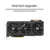 ASUS TUF Gaming NVIDIA GeForce RTX 3090 OC Edition Graphics Card (PCIe 4.0, 24 GB GDDR6X, HDMI 2.1, DisplayPort 1.4a, Dual Ball Fan Bearings, Military-Grade Certification, GPU Tweak II), pci_e_x4