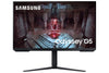 Samsung Odyssey G5 Gaming Monitor 80cm (32") QHD 2560 X 1440, 165 Hz, 1ms(MPRT), HDR10, AMD Freesync, DP, HDMI, Height, Tilt, Pivot Adjust Stand, Bezel Less, Eye-Saver, LS32CG510EWXXL, Black