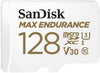 SanDisk 128GB MAX Endurance microSDHC™ Card with Adapter for 4K Video on Dashcams and Video Surveillance Cameras