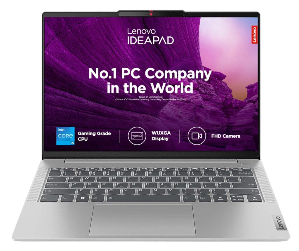 Lenovo IdeaPad Slim 5 12th Gen Intel Core i5 12450H 14" (36cm) WUXGA IPS 300Nits Thin and Light Laptop (16GB/1TB SSD/Win 11/Office 21/BacklitKB/FHD Camera/Alexa/3 Mon Game Pass/Grey/1.46Kg),83BF0043IN