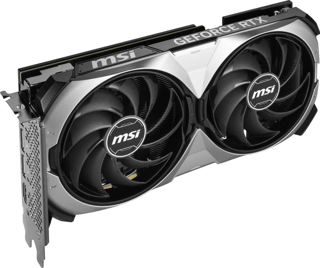 MSI GeForce RTX 4070 SUPER 12G VENTUS 2X OC Graphic Card - NVIDIA GeForce RTX 4070 SUPER GPU, 12GB GDDR6X 192-bit Memory, 21 Gbps, PCI Express 4 Interface, Upto 2505 MHz, TORX Fan 4.0, Dual Fan Design