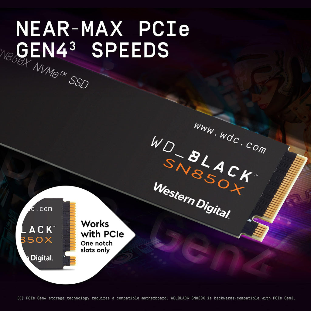 WD_Black™ SN850X NVMe™ SSD Gaming Storage, 1TB