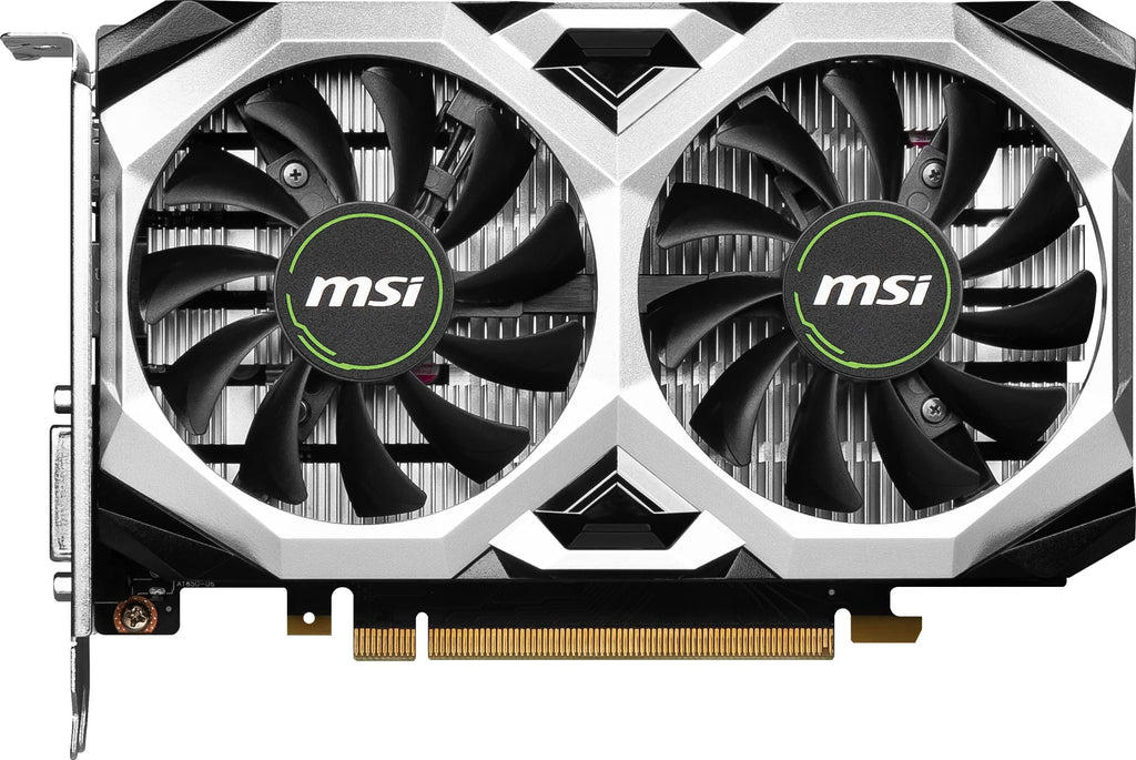 MSI NVIDIA GeForce GTX 1630 Ventus XS 4G OC 4GB GDDR6 64-bit Gaming pci_e_x16 Graphic Card