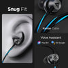 Boult Audio X1 Pro Wired Earphones with Type-C Port, 10mm Bass Drivers, Inline Controls, IPX5 Water Resistant, Comfort Fit earphones wired headphones with mic, Type C earphones, Voice Assistant (Blue) - Triveni World