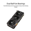 ASUS TUF Gaming NVIDIA GeForce RTX 3090 OC Edition Graphics Card (PCIe 4.0, 24 GB GDDR6X, HDMI 2.1, DisplayPort 1.4a, Dual Ball Fan Bearings, Military-Grade Certification, GPU Tweak II), pci_e_x4