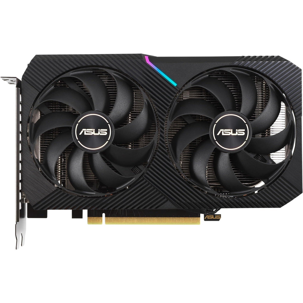 ASUS Dual Nvidia Geforce RTX 3050 Oc Edition Gaming Graphics Card (Pcie 4.0, 8Gb Gddr6 Memory, Hdmi 2.1, Displayport 1.4A, 2-Slot Design, Axial-Tech Fan Design, 0Db Technology, Steel Bracket) - Pci_E