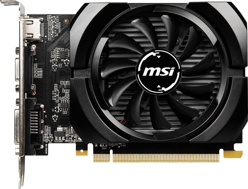 MSI GeForce GT 730 Graphics Card 72_pin_edo_simm'pci_e_x16-4GB DDR3, Dual-Link DVI-D x 1, HDMI x 1 (Version 1.4a), D-Sub x 1