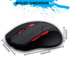 Zebronics Zeb Feather - Premium USB Gaming Mouse with 6 Buttons, Upto 3200 DPI and Anti Slip Mouse Pad