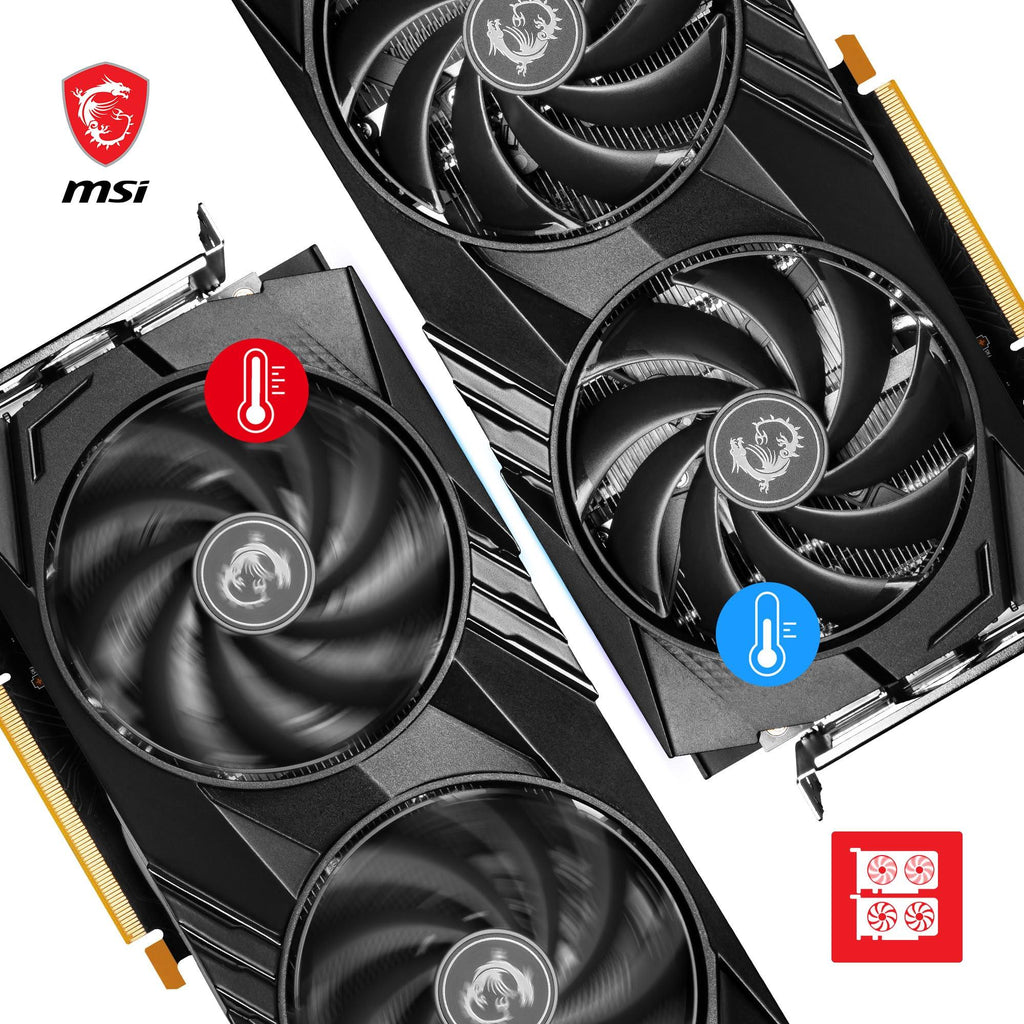 MSI Geforce RTX 4060 Gaming X 8G Gaming Graphic Card - Nvidia Geforce RTX 4060 Gpu, 8Gb Gddr6 128-Bit, 17 Gbps, Pci Express 4 nterface, Upto 2595 Mhz, Torx Fan 5.0, Pci_E