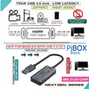 Upgraded Video Capture Card Cable GEN 3 60 FPS, PiBOX INDIA 4K HDMI to USB 3.0 MJPEG YUV Game Capture Device Aluminium Windows Android Mac,HD 1080P 60fps Video Live Streaming Gaming, Teaching - 2024