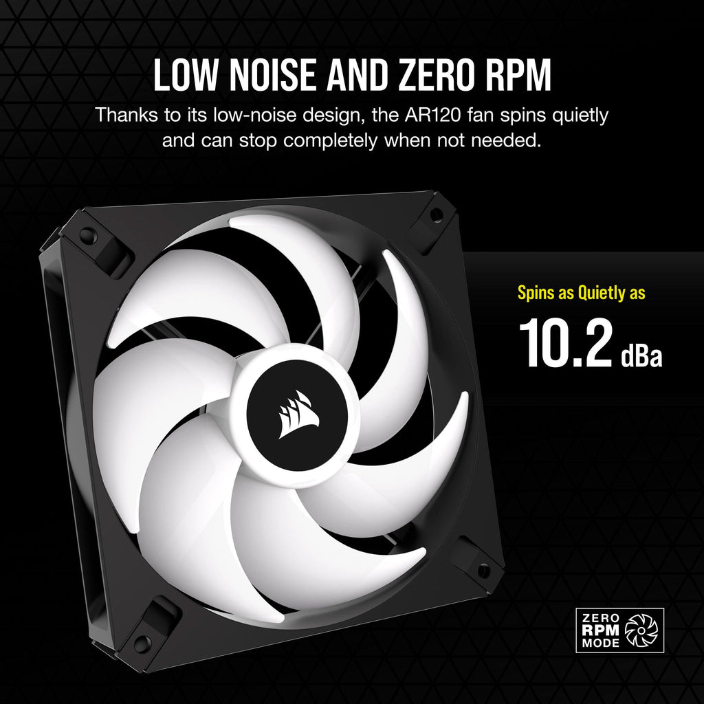 CORSAIR iCUE AR120 Digital RGB 120mm PWM Fan Triple Pack