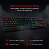 Redragon SU-RARA K582 RGB LED Backlit Mechanical Gaming Wired Keyboard with 104 Keys-Linear and Quiet-Red Switch, Black