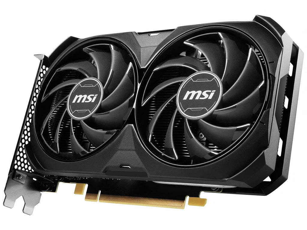 MSI Gaming Geforce RTX 4060 Ti 8Gb Gdrr6 128-Bit Hdmi/Dp Nvlink Torx Fan 4.0 Ada Lovelace Architecture Graphics Card (RTX 4060 Ti Ventus 2X Black 8G Oc) - Pci_E, DDR_Sdram