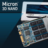 Crucial MX500 1TB SATA 6.35 cm (2.5-inch) 7mm Internal SSD (CT1000MX500SSD1)