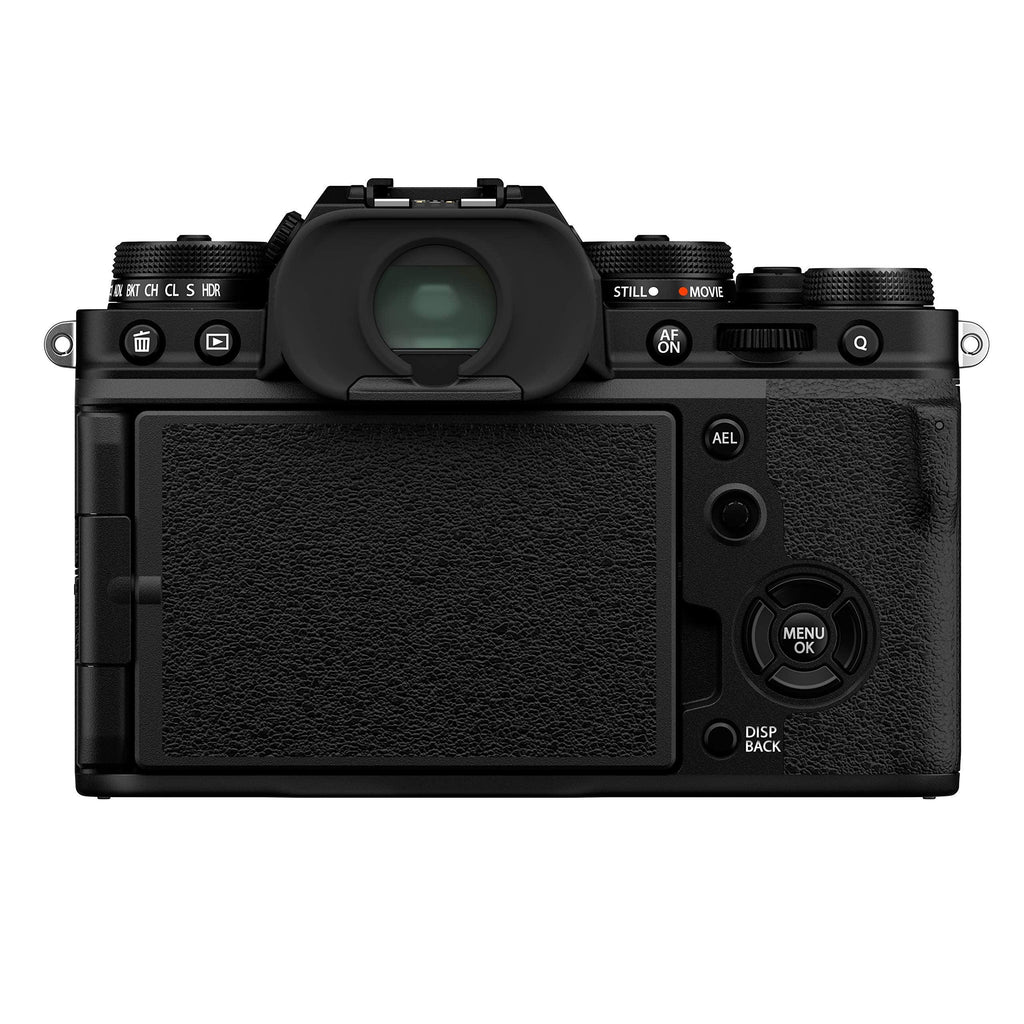 Fujifilm X-T4 26 MP Mirrorless Camera Body with XF16-80mm Lens (X-Trans CMOS4 Sensor, EVF, Face/Eye AF, IBIS, LCD Touchscreen, 4K/60P & FHD/240P Video, Film Simulations, Weather Resistance) - Black