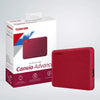 TOSHIBA Canvio Advance 1TB Portable External HDD, USB3.0 for PC Laptop Windows and Mac. 3 Years Warranty. External Hard Drive - Red